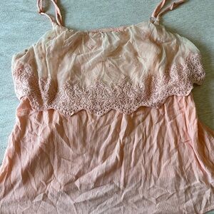 EUC SIZE 3 Torrid Tank Top with Lacy Detail